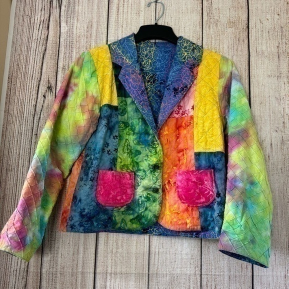 Womens Reversible quilted Jacket Small-Medium